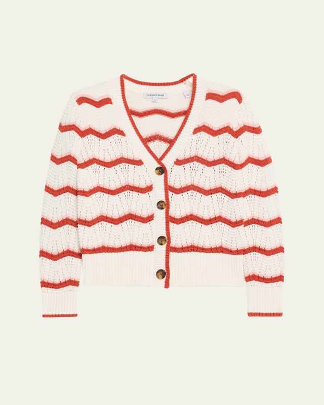 Ansonia Knit Chevron Cardigan
